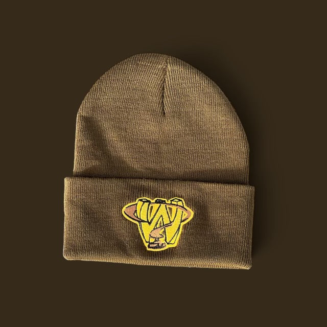 WATO Folded Beanie Brown Olive ski